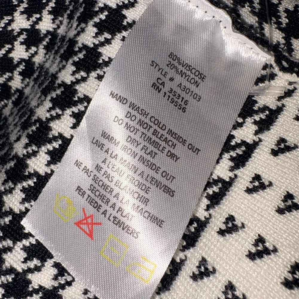 Alison Sheri Houndstooth Knit Jacket – NWT - Picture 8 of 10